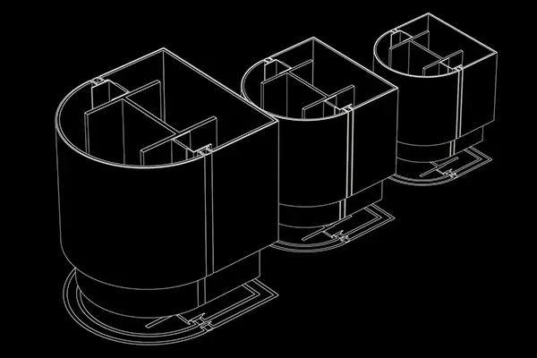 conceal aluminium bespoke bullet columns casings scales